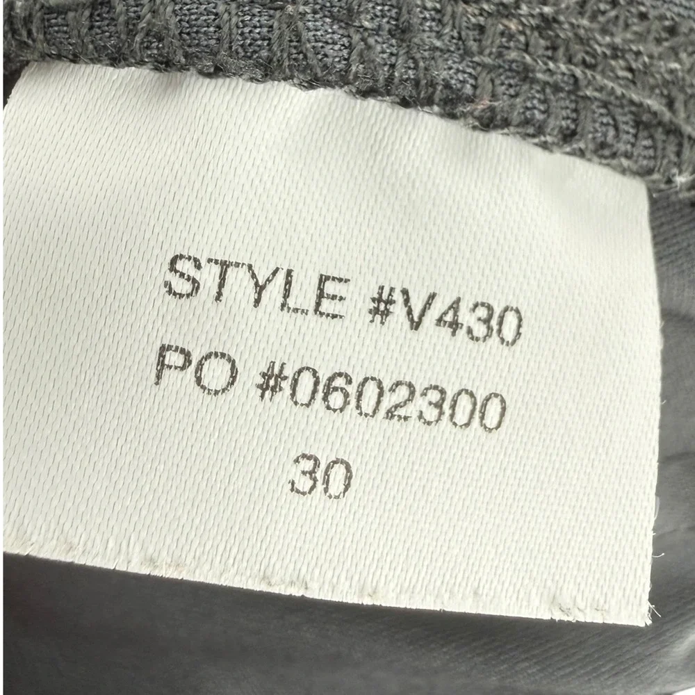 Vuori Men's Meta Pants Athletic Slim Fit 5 Pocket Performance Gray V430 Size 30